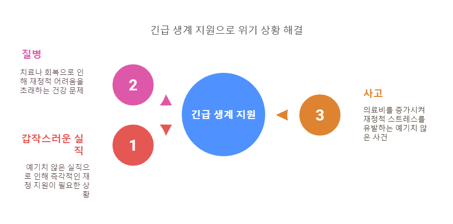 긴급복지 생계지원 관련 이미지